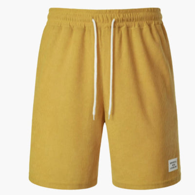 Herren Shorts aus Cord mit elastischem Bund für den Sommer