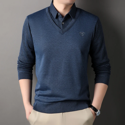 Morten | Pullover mit Kragen und weichem Innenfutter