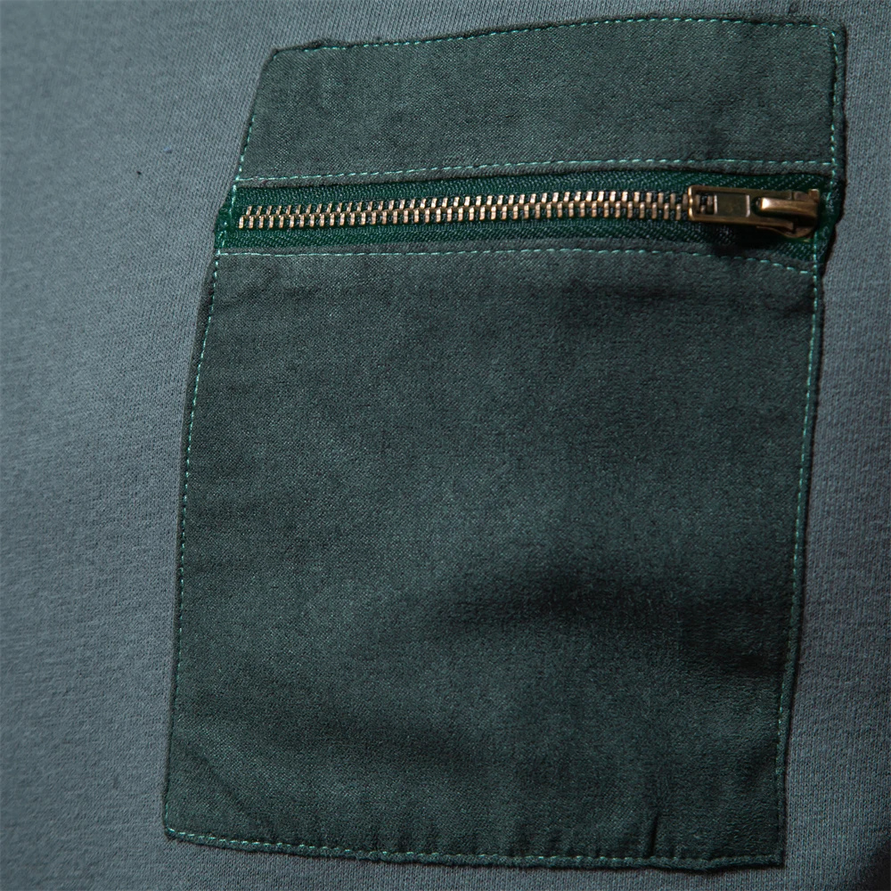 Hakon - Pullover für Herren mit Reißverschluss und Rundhalsausschnitt