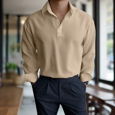 Langarm-Polo für Herren – Rayanor