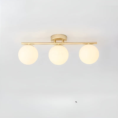 LED-Deckenleuchte aus Glas – Nordisches Design | Für Wohn- & Schlafzimmer