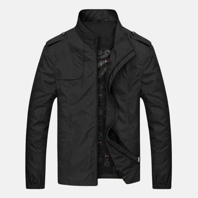Übergangsjacke für Herren - Wasserdichte Sommerjacke mit Kragen