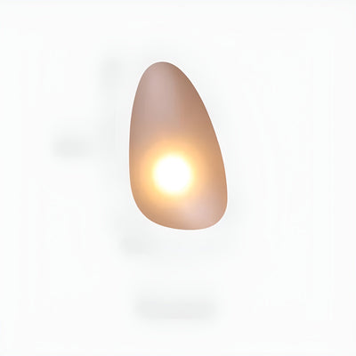 LED Wandleuchte in Kieselstein Design– Dekoratives nordisches Design für Wohnzimmer & Flur