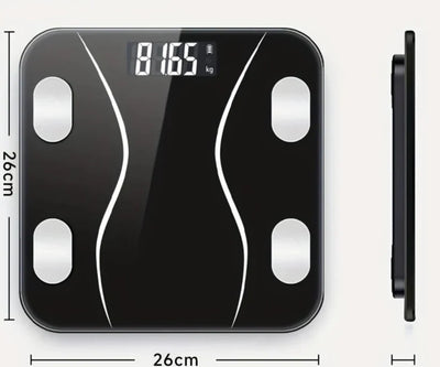 SmartBody Digitaler Körperzusammensetzungswaage mit mobiler App-Verbindung