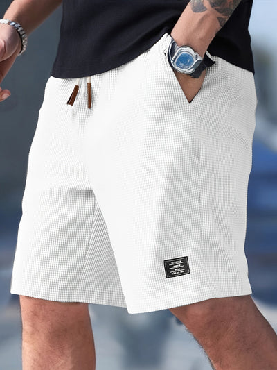 Elegante Casualshorts mit strukturiertem Design für Herren