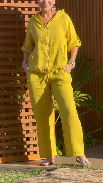 Pietra - Zweiteiliger Anzug Mit Kapuze Und Reißverschluss