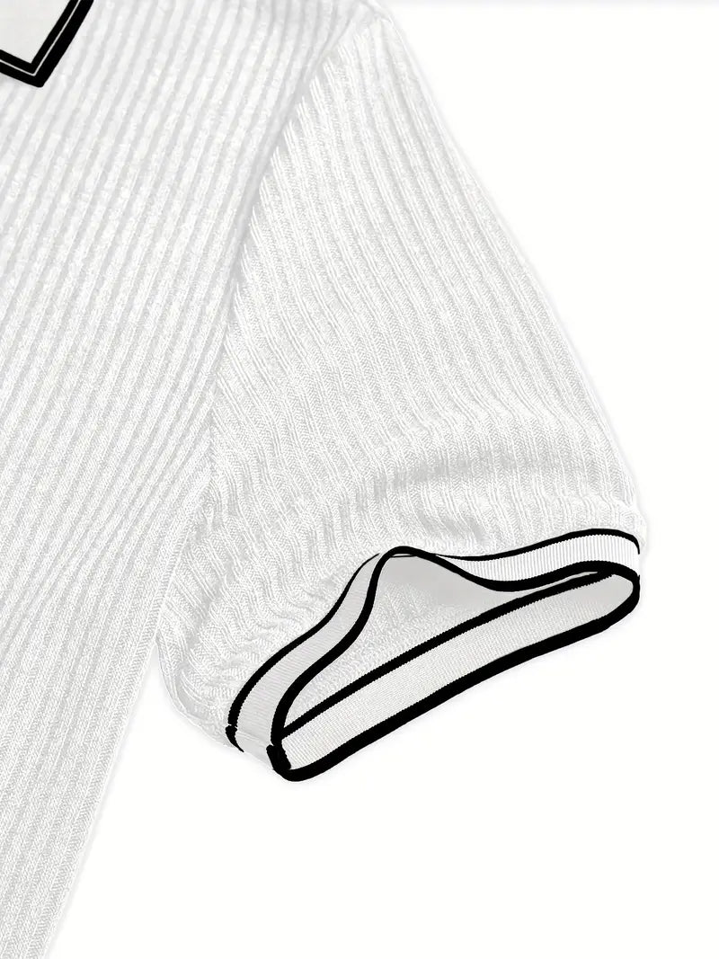 Orestis - Elegantes Polohemd Mit Kurzen Ärmeln