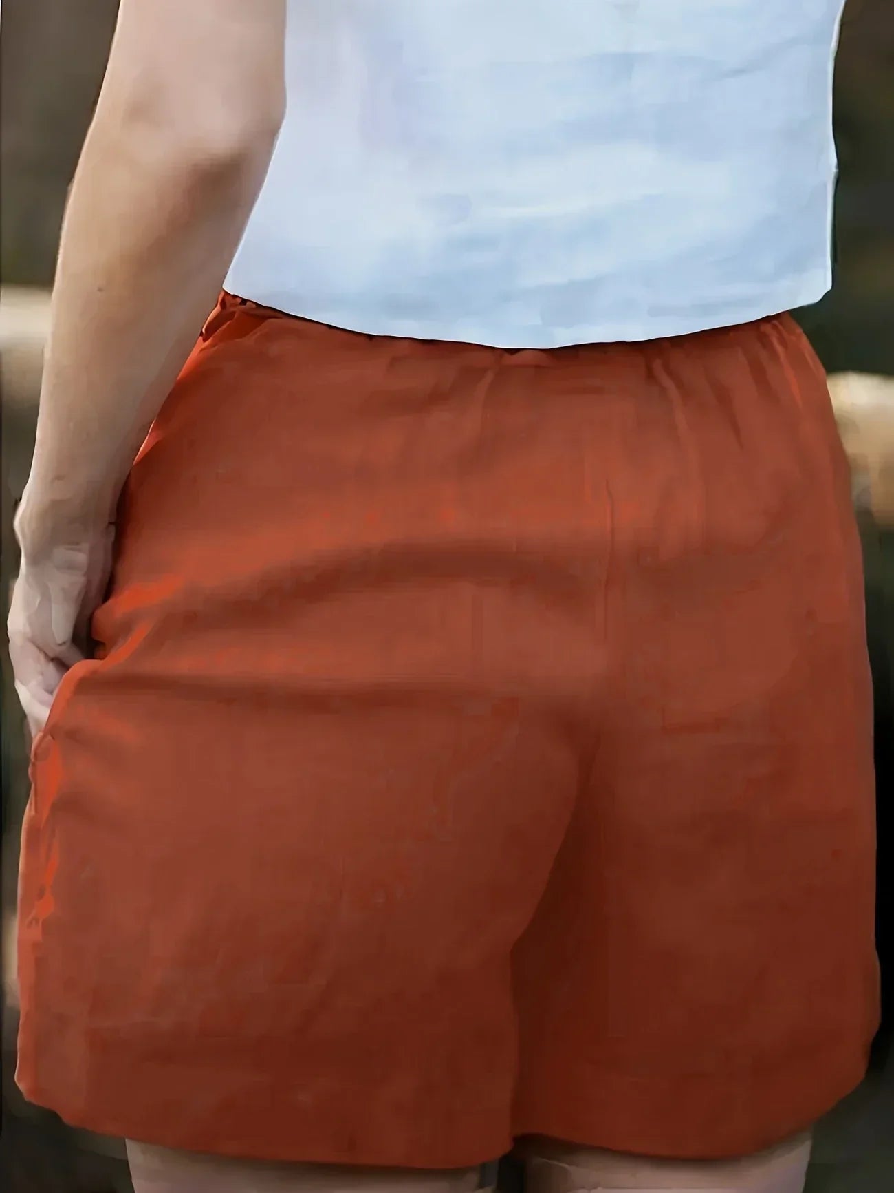 Niamh – Lässige Sommer Shorts Mit Tasche