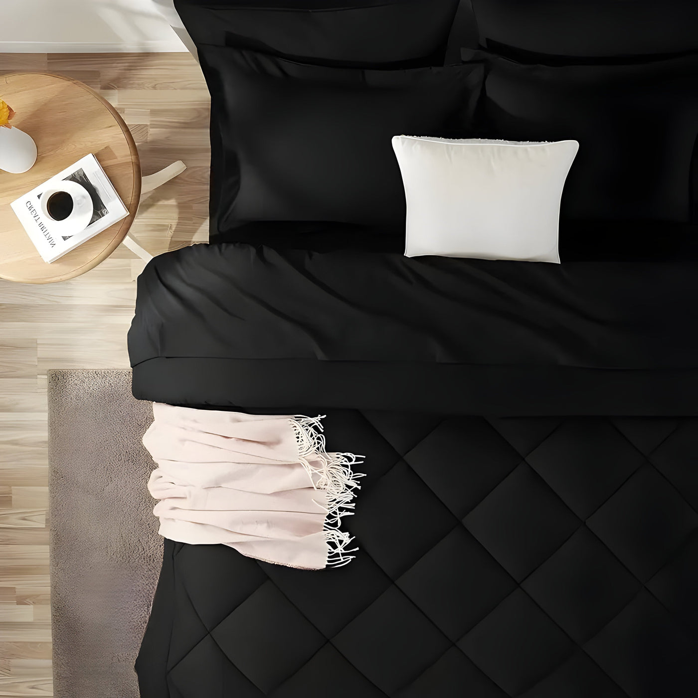 PureRest Bettwäscheset - 3tlg. ultra-weiches Bettwäscheset