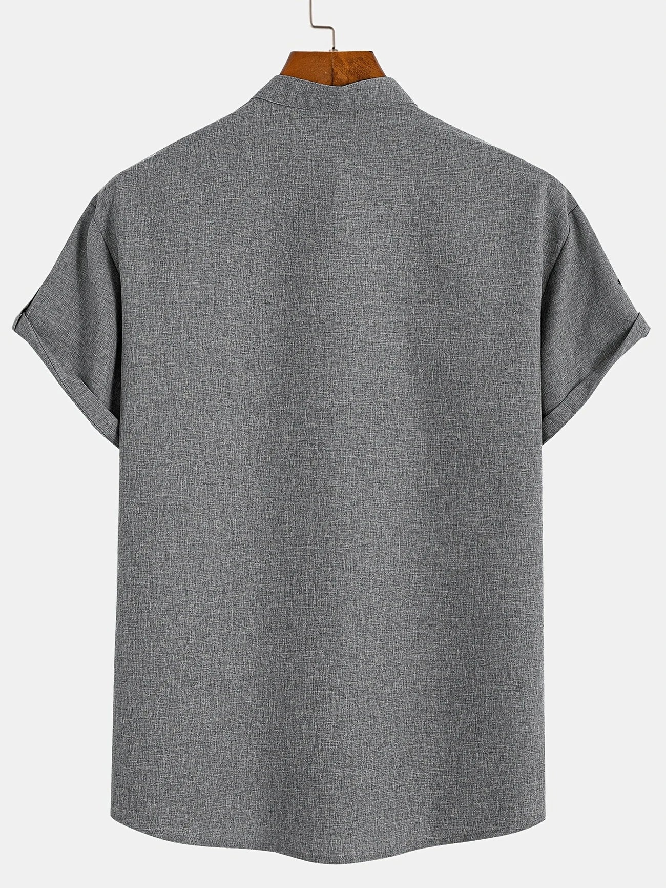 Elliott – Elegantes Kurzarm Hemd Mit Stehkragen