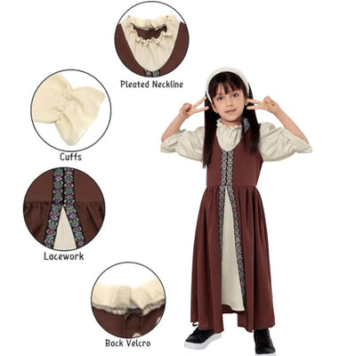 Medieval Peasant Maid Dress