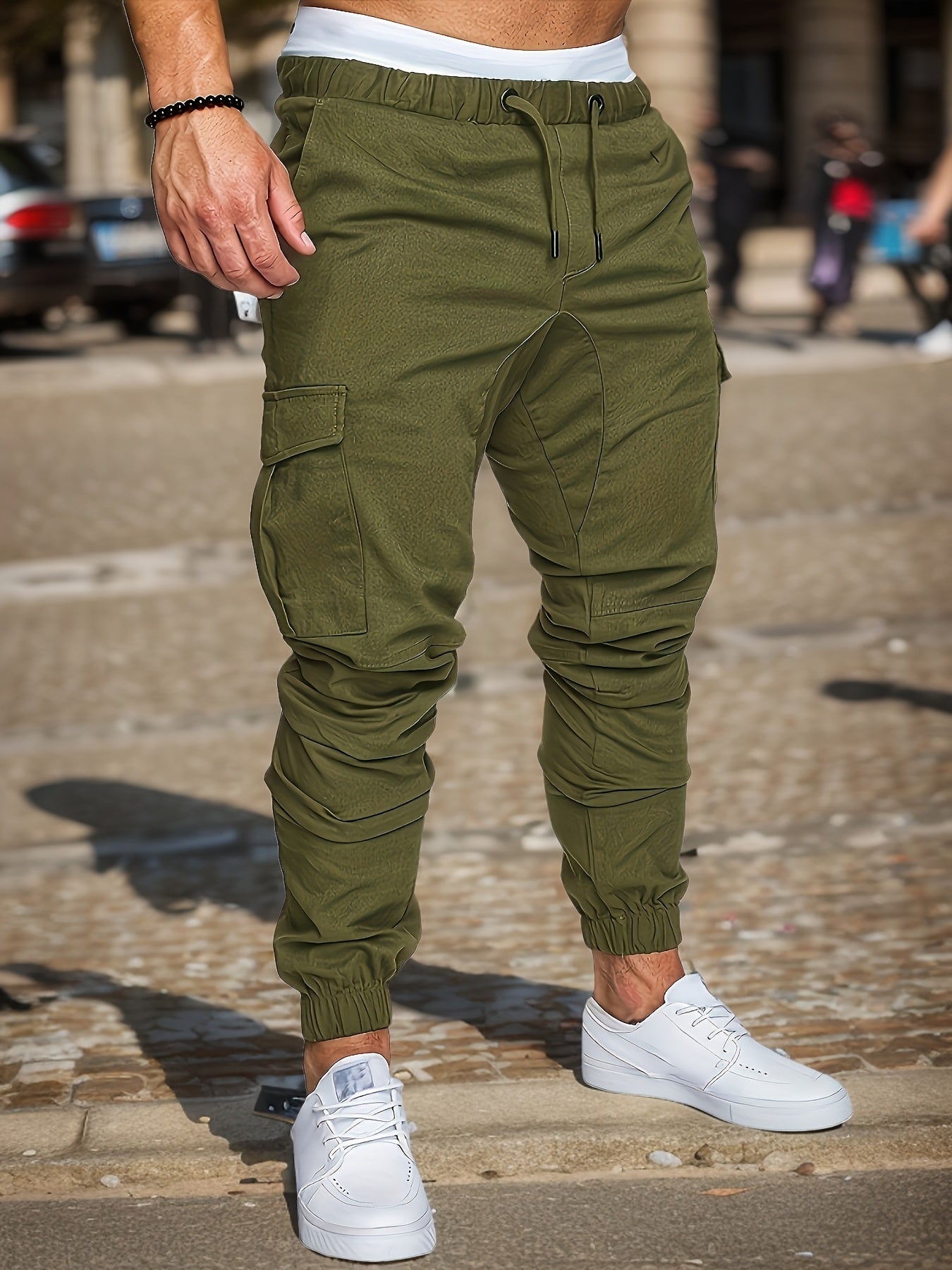 Ben Freizeit Cargohose mit Taschen für Herren