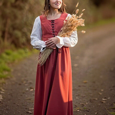 Renaissance Peasant Dress Bodice Gown