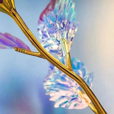 GlowPetal – Bunte Kristall Rose