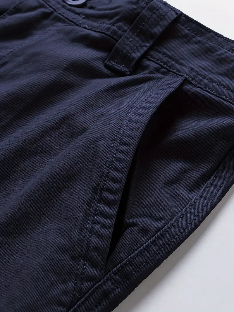 Mauro - Elegante Kurze Hose Mit Mehreren Taschen