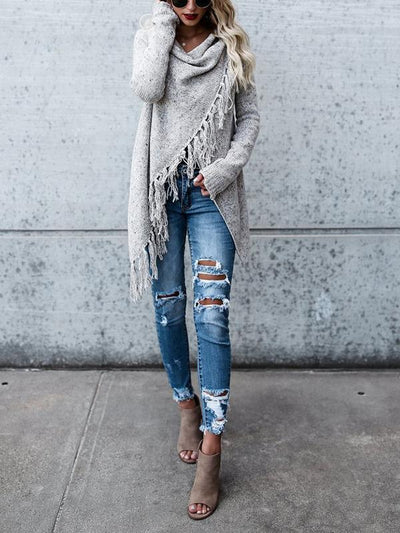 BohoChic Strickjacke | Eleganz trifft auf Gemütlichkeit