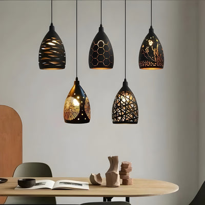 LoftWeave Light - Moderne Metallkäfig-Hängelampe