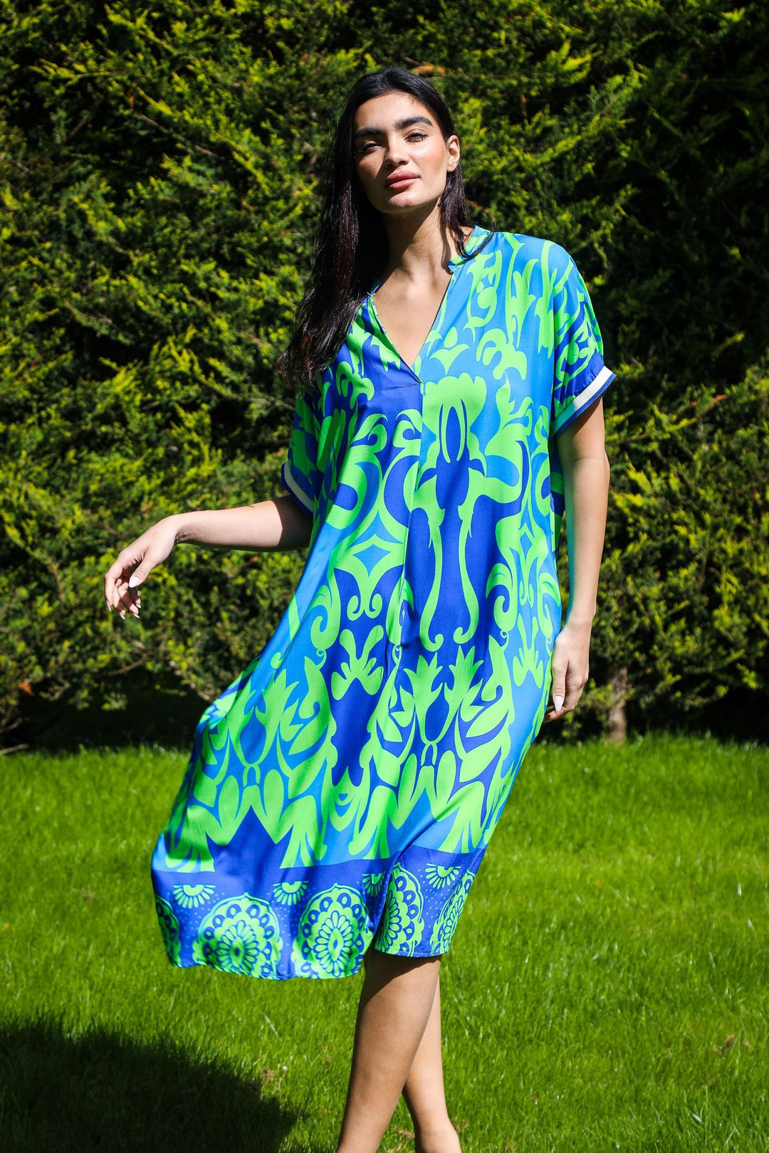 ELENA | Elegantes Blumenkleid für festliche Anlässe