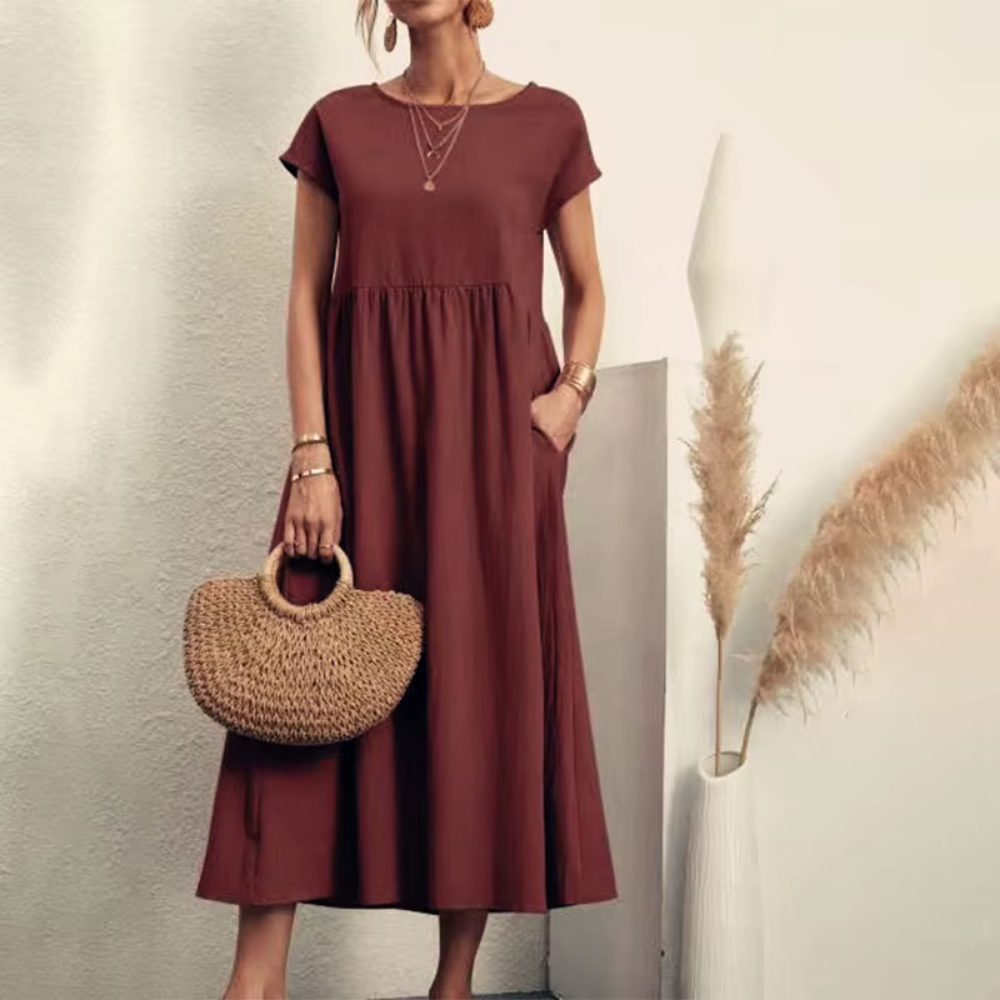 Munia - Minimalistisch, feminin und bequem - Lässiges Kleid