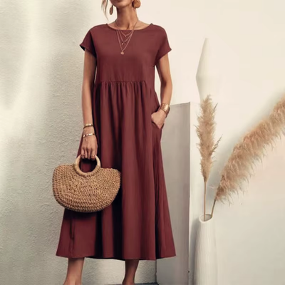 Munia - Minimalistisch, feminin und bequem - Lässiges Kleid