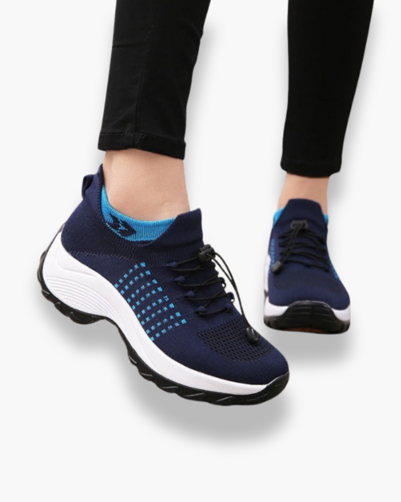 Damen Bequeme Sportliche Sneaker | Komfortabel