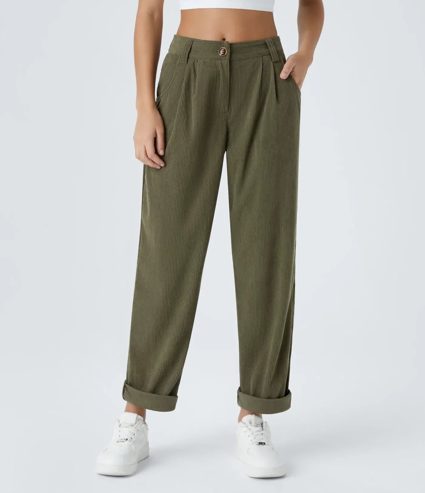 Lässige Cordhose für Damen