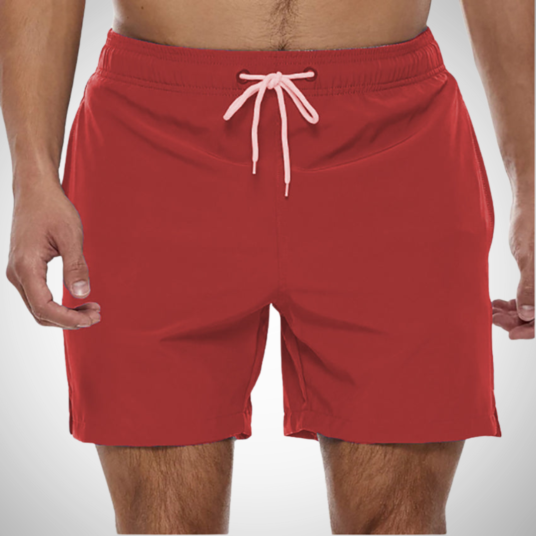 Herren Badeshorts Mit Kordelzug | Bequem