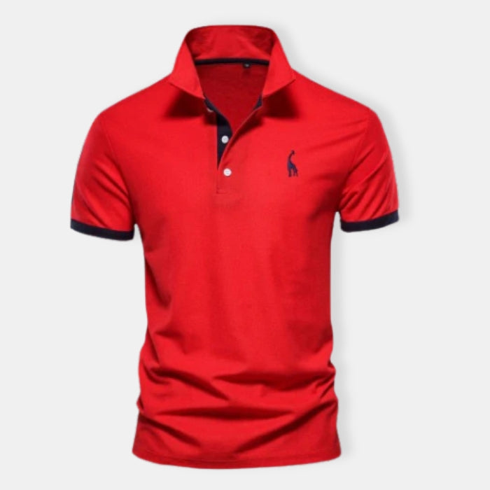 Herren Schlanke Passform Polo Hemd | Lässig