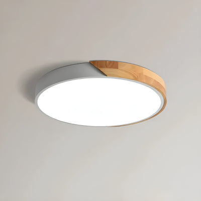 LED-Deckenlampe aus Holz – Skandinavisches Design | Warmes Licht für Wohnräume