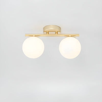 LED-Deckenleuchte aus Glas – Nordisches Design | Für Wohn- & Schlafzimmer