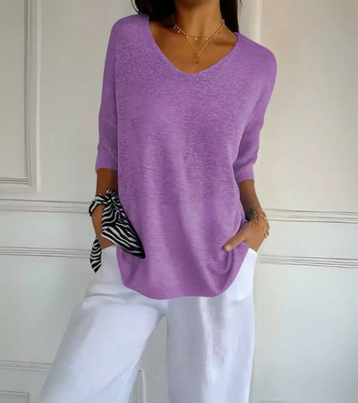 Lucia Vielseitiges Gestricktes Top für Damen