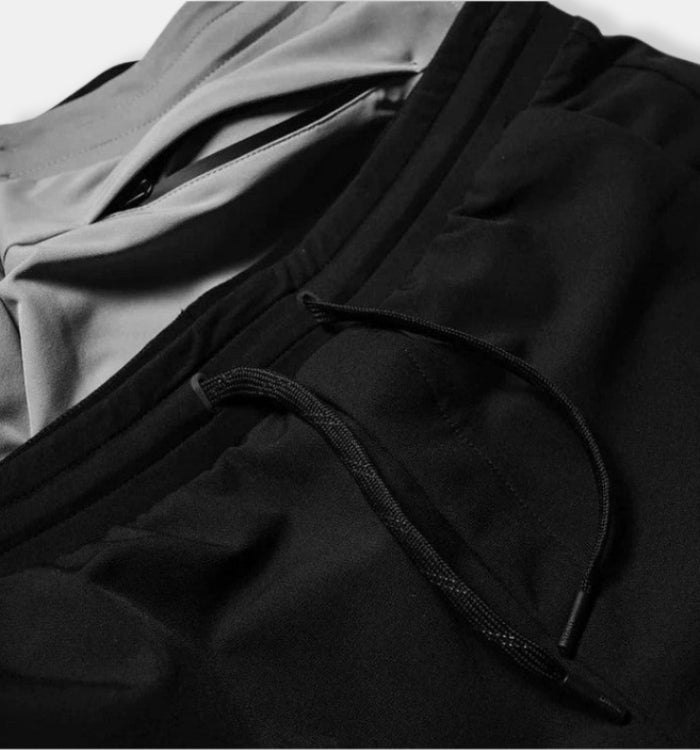 Herren Lässige Kordelzughose | Mit Seitentasche