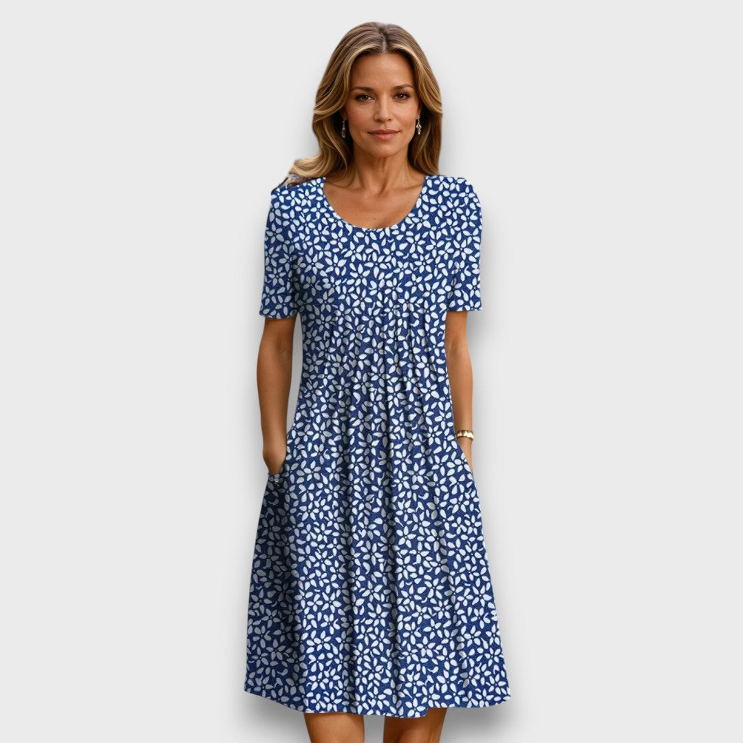 Fiona – Elegantes Kleid mit fließender Silhouette