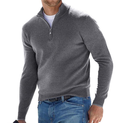 Valeo™ | Stilvoller Reißverschluss Pullover für Männer