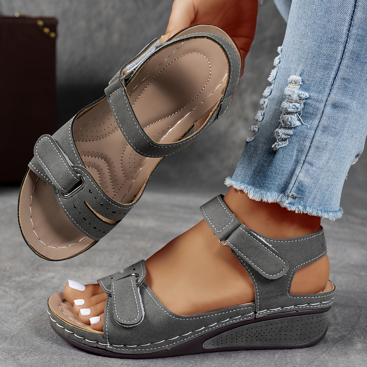 Marijke™ | Bequeme orthopädische Sandalen