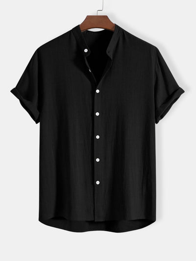 Herren Button Down Hemd Und Kordelzughose Set | Zweiteilig