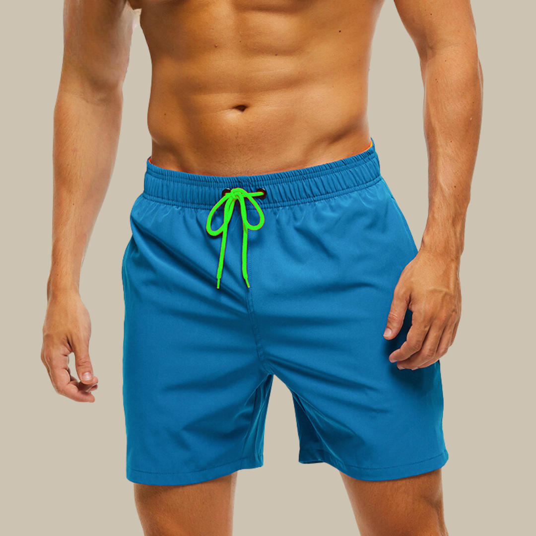 Badehose für Herren - Schnelltrocknende Badeshorts mit Stretch für den Sommer