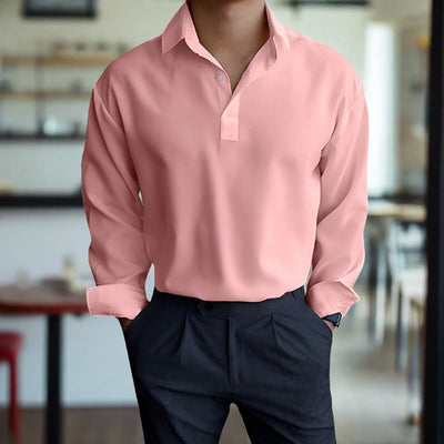 Langarm-Polo für Herren – Rayanor
