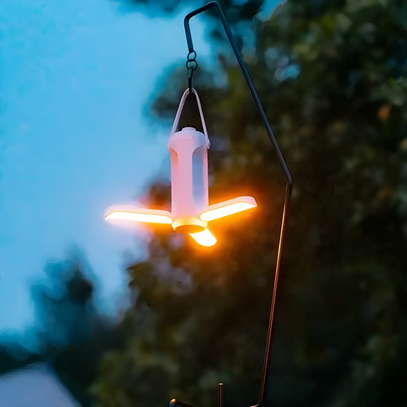 CampFlare Lampe - Tragbare Outdoor-Campinglampe