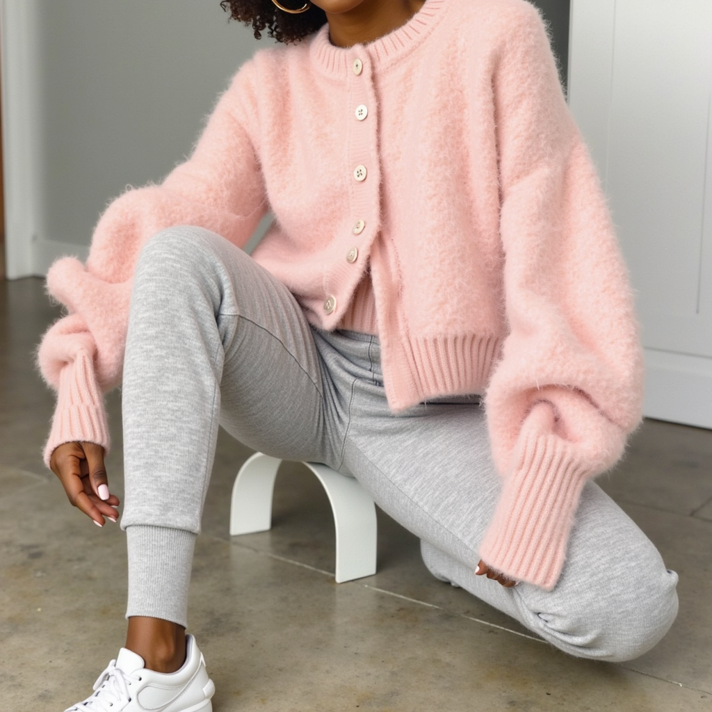 ModenGlanz | Weiche und kuschelige Strickjacke für kühle Tage