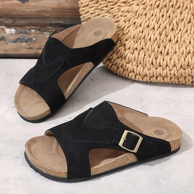 Lidiya - Stilvolle Rutschfeste Sandalen Mit Riemchen