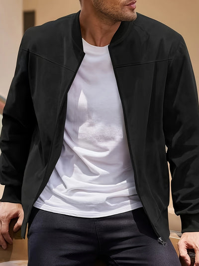 LÄSSIGER HERREN WILDLEDERMANTEL