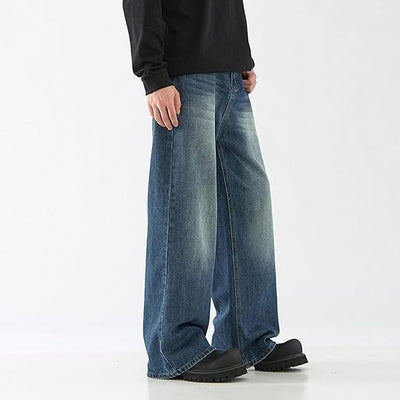 Marcel | Modische Baggy Jeans mit Weitem Bein