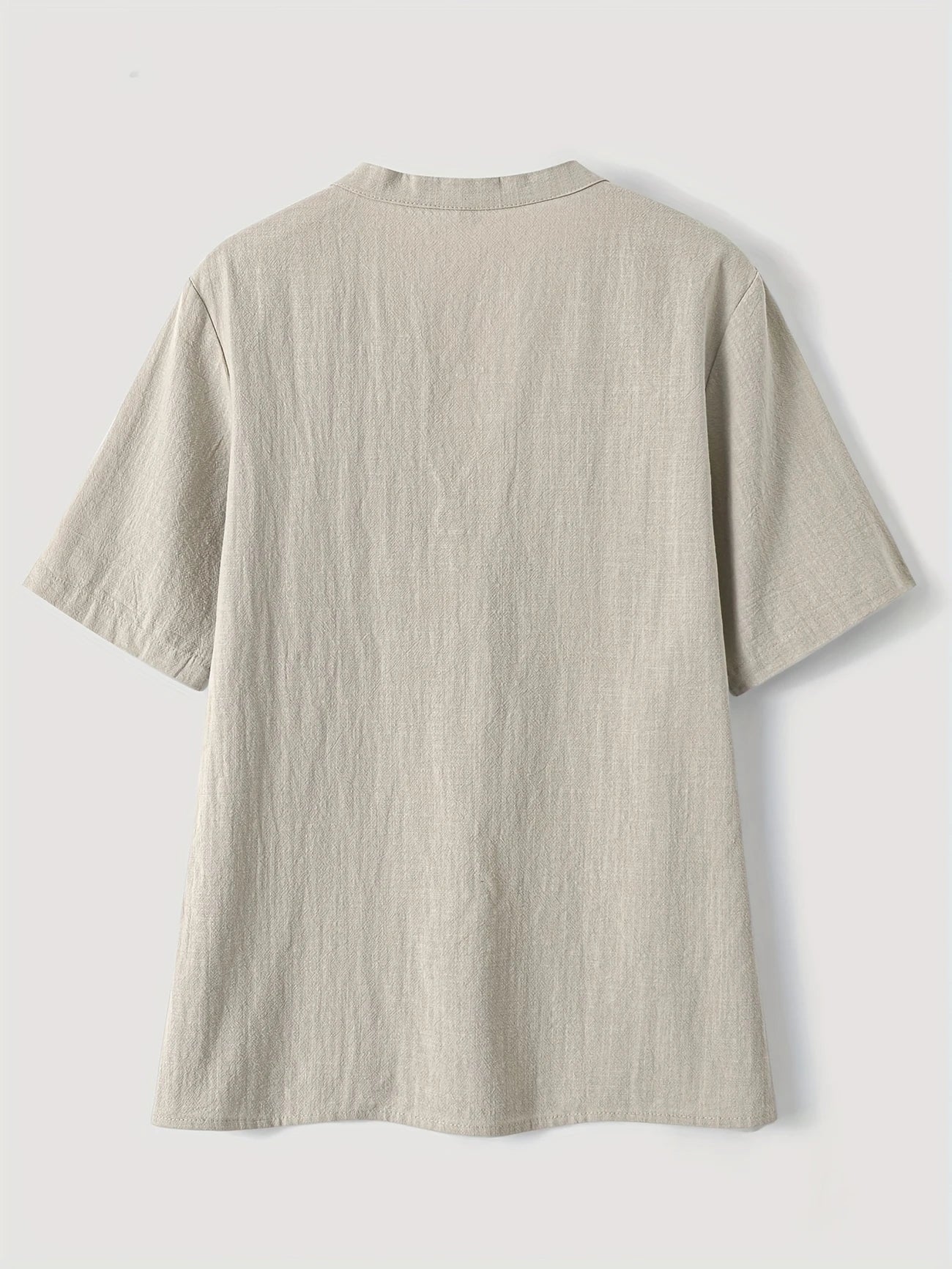 Nerida – Modische Bluse Mit V-Ausschnitt Und Kurzen Ärmeln