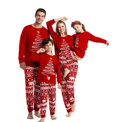 Passendes Weihnachts Pyjama Set für die ganze Familie