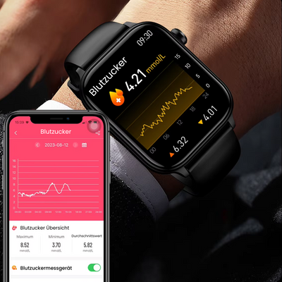 Gluco mit SOS-Funktion und zertifizierter Blutzuckermessung