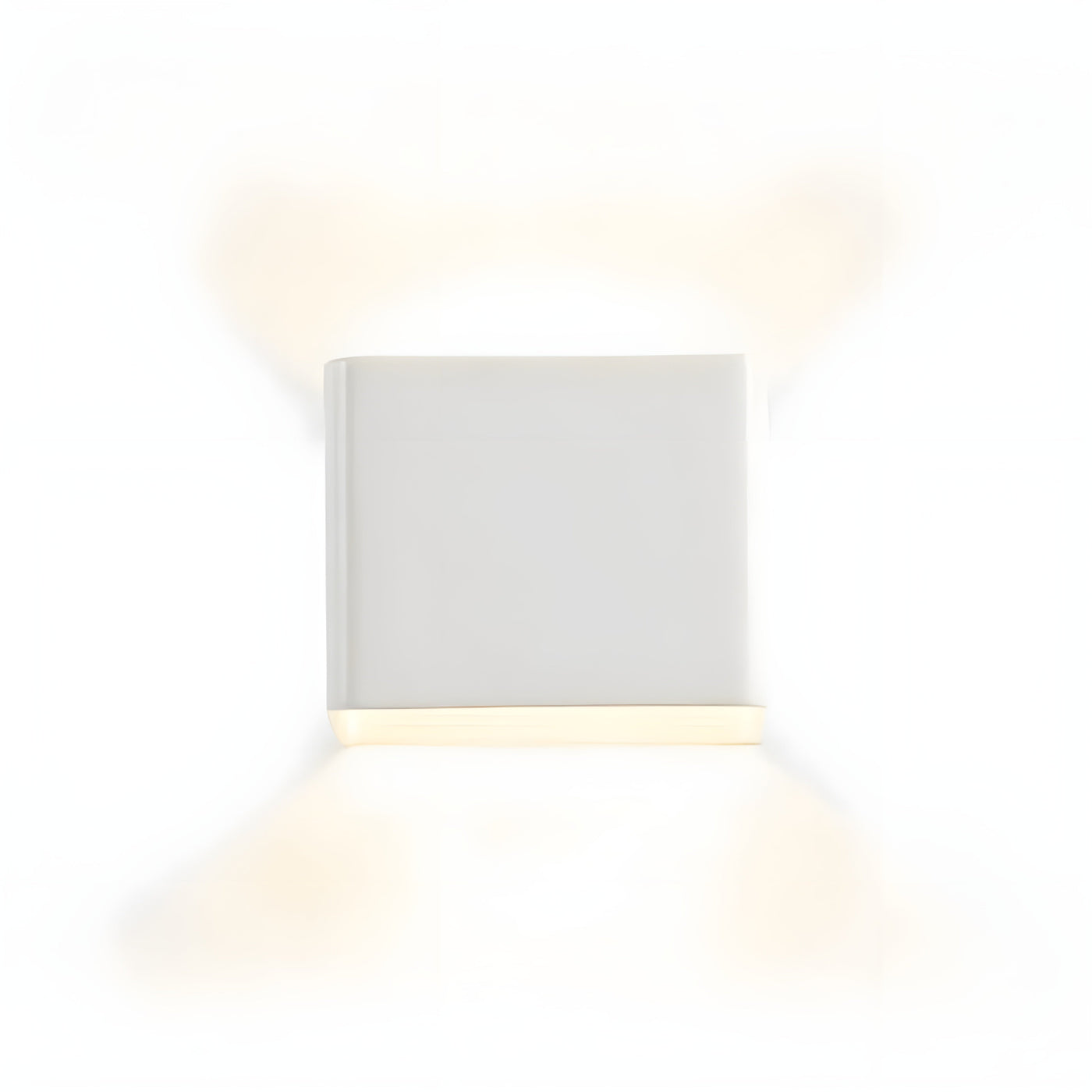 GlowBurst Light - Moderne Quadratische LED-Wandleuchte