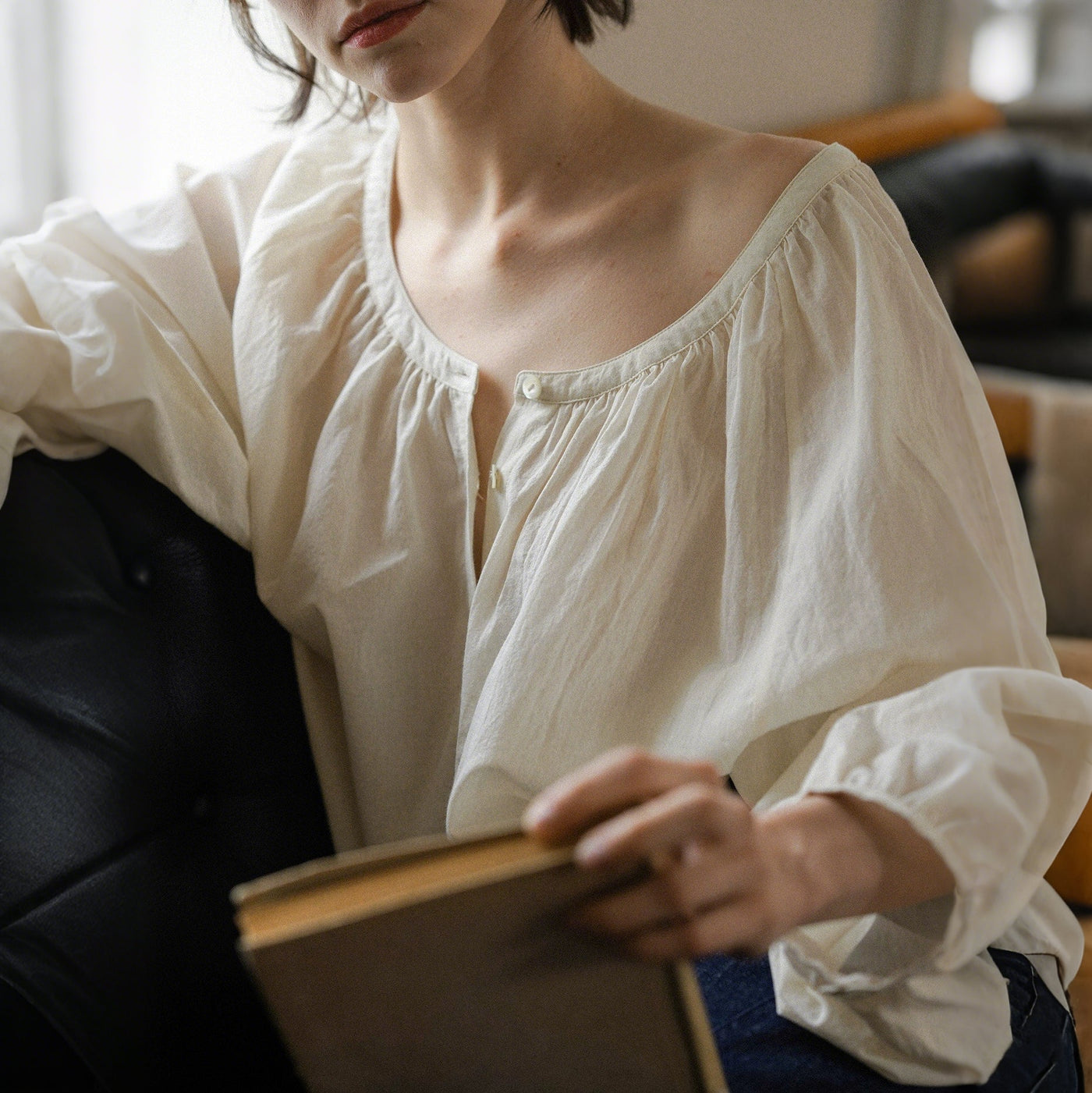 Renaissance Style Loose Design Blouse