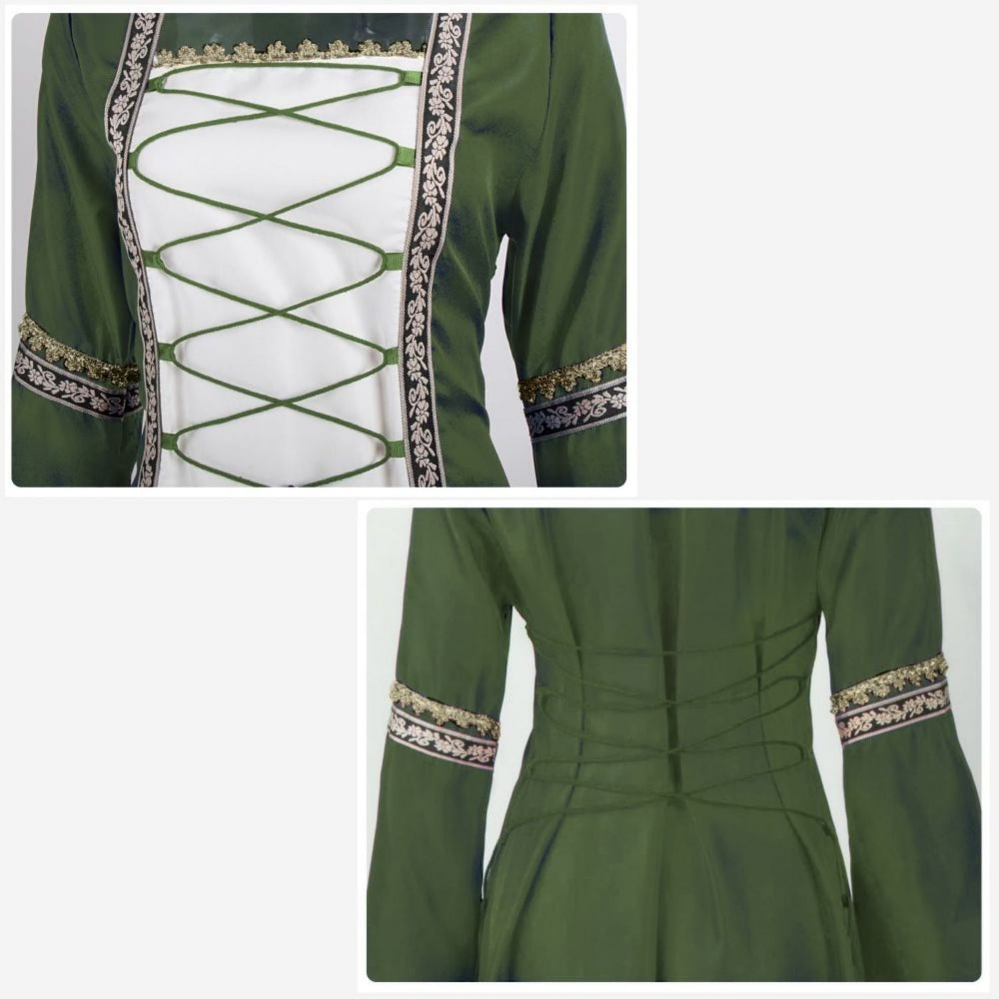 Irish Medieval Renaissance Dress Plus Size Design