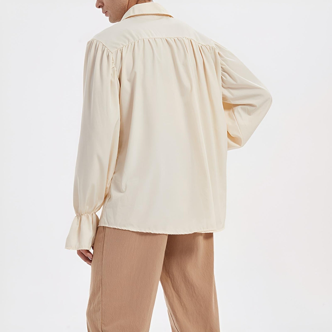 Renaissance Style Shirt Flounced Costume Design